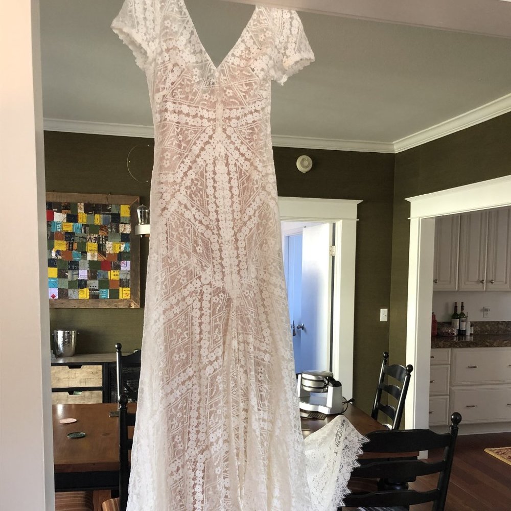 BHLDN Willowby Watters Clements Gown Size 12 NEW - Picture 2 of 8